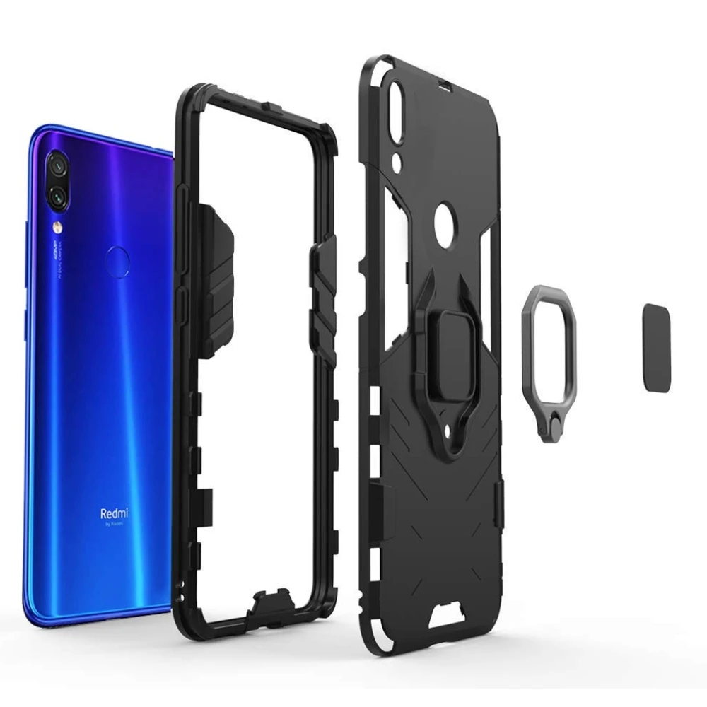 Чехол для Xiaomi Redmi Note 7 6 5 Pro K20 Poco F1 чехол с кольцом и подставкой Mi 9T 9 8 SE A2 A1 Lite |
