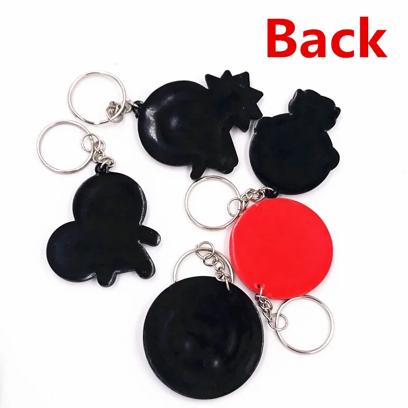 1 шт. мультфильм Бэтмен Аниме Marvel Мстители супер герой ПВХ кольцо для ключей