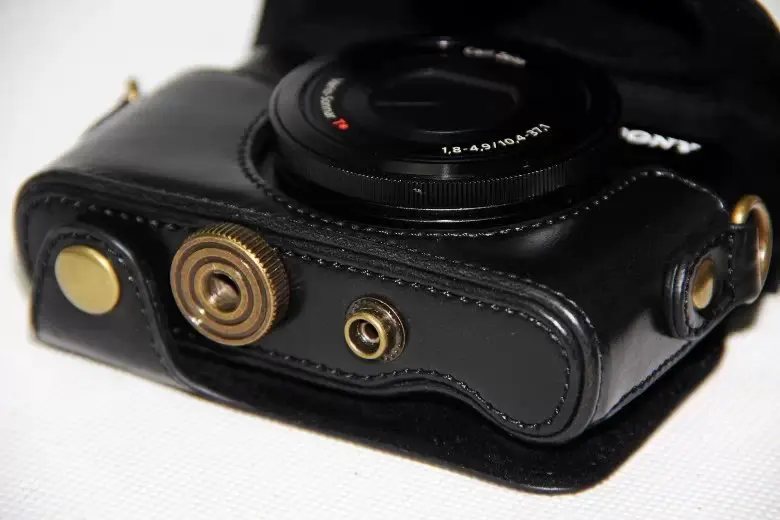 Кожа Камера чехол Обложка сумка запасная часть для цифровой камеры с фоновой