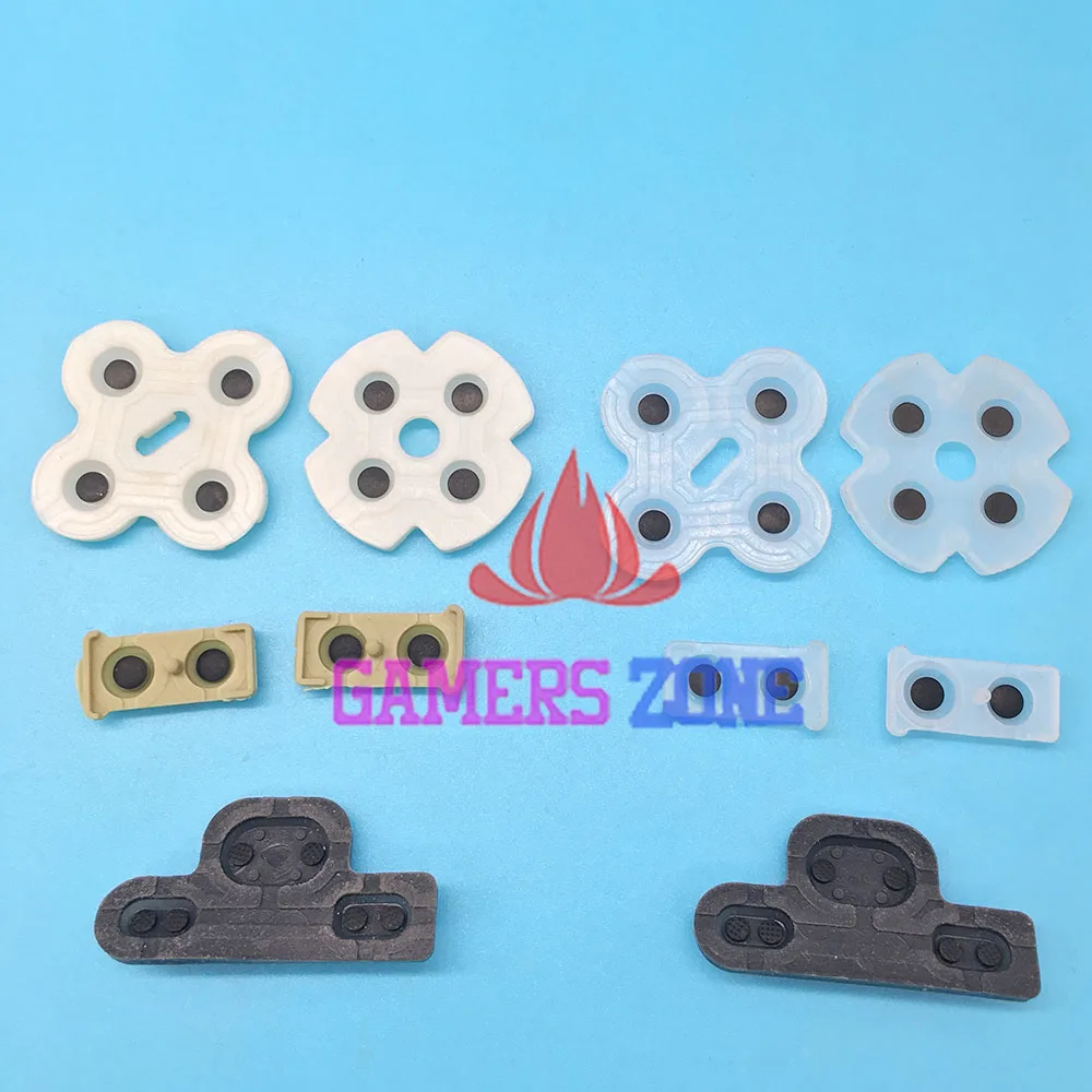 200 комплектов сменный проводящий резиновый ключ D Pads кнопочный контроллер для PS3