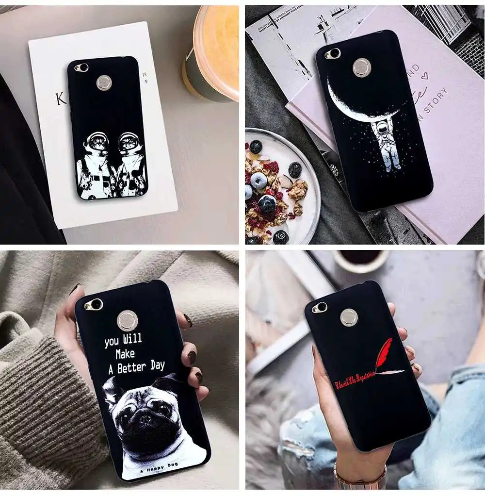 Модный чехол Mokoemi из ТПУ с рисунком 5," для Xiaomi Redmi 4X, чехол для Xiaomi Redmi 4X, чехол для телефона