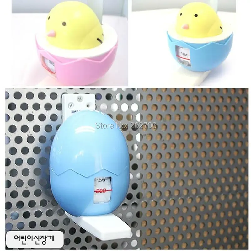 Мультяшная лента для роста 0-200 см в форме яйца детская измерения Настенная