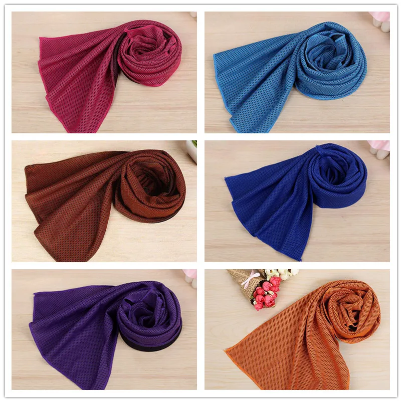 FDBRO спортивные полотенца для фитнеса быстросохнущие прохладное ощущение лица