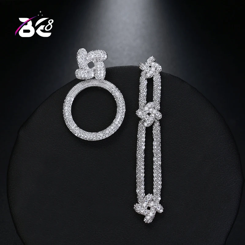 

Женские серьги-подвески Be 8, корейские серьги круглой формы, E498, ассиметричные серьги