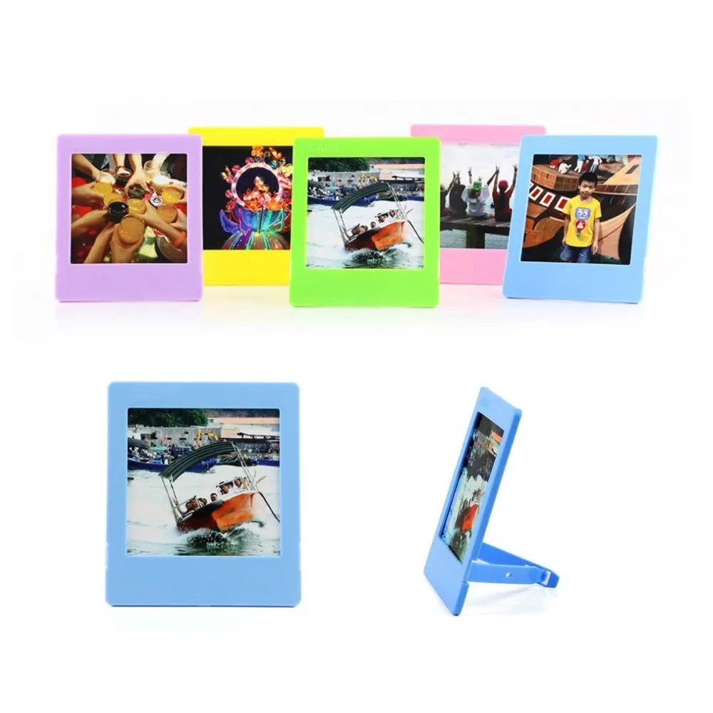5pcs Photo Frame Квадратный фотоальбом цветная книга/настенный альбом/наклейки для пленочной бумаги Fujifilm Instax SQ6 SQ10 SQ20 камера и поделиться SP-3 принтер - Цвет: 5pcs Photo Frame