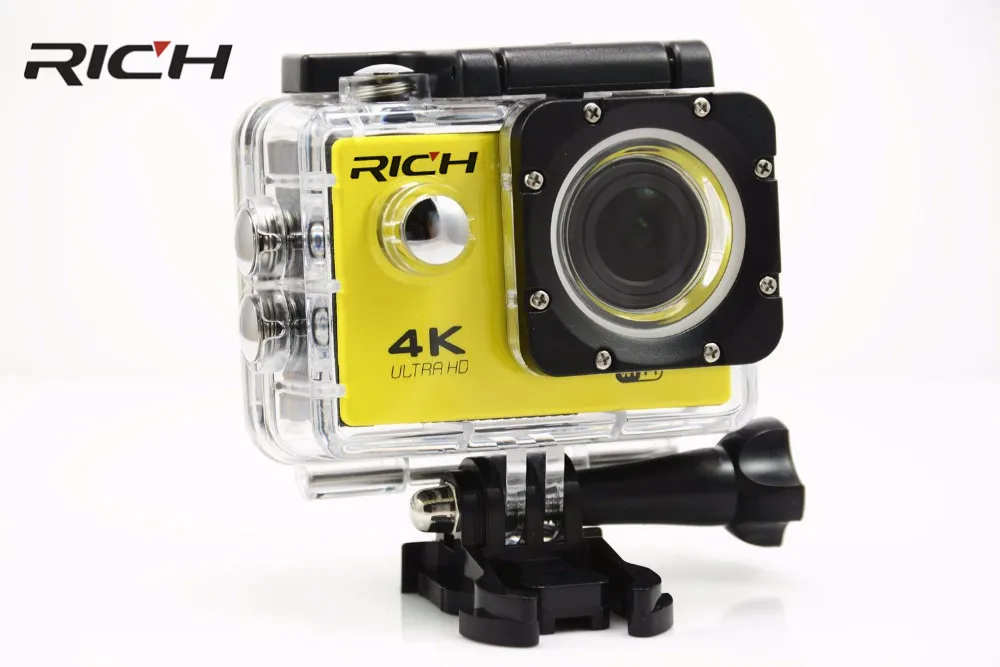 F60R 4k WIFI Удаленная Экшн камера 1080p HD 16MP GO PRO стильная на шлем 30 метров
