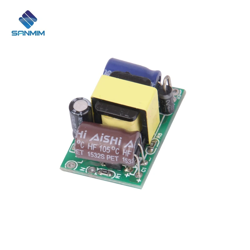 1 шт. SANMIN AC220V to DC3.3V 5V 9V 12V 24V 3W Изолированный импульсный источник питания модуль от