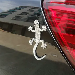 2 шт. значок с рисунком Gecko черный/серебристый/золотой/красный/зеленый/фиолетовый