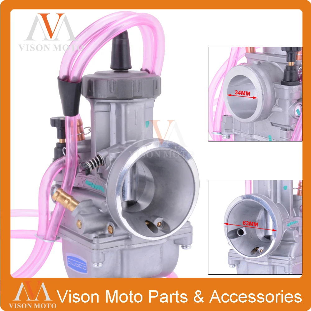 Мотоцикл 34 мм 36 38 40 PWK карбюратор Мощный насос для скутера UTV ATV 250CC 300CC 350CC 400CC