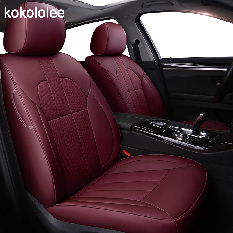 Чехол для автомобильного сиденья kokolelee из натуральной кожи на заказ Great Wall C30 C50 Havel