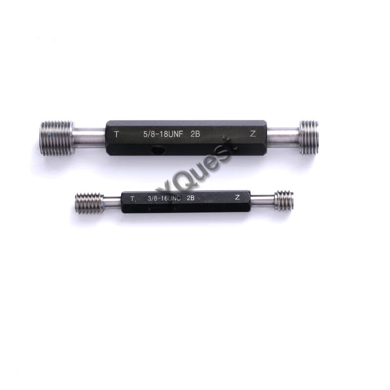 Единого резьбовой калибр 2B UNC 1/4 20 5/16 18 3/8 16 7/16 14 1/2 13 тонкой Trhead датчика UNF 28 24 32