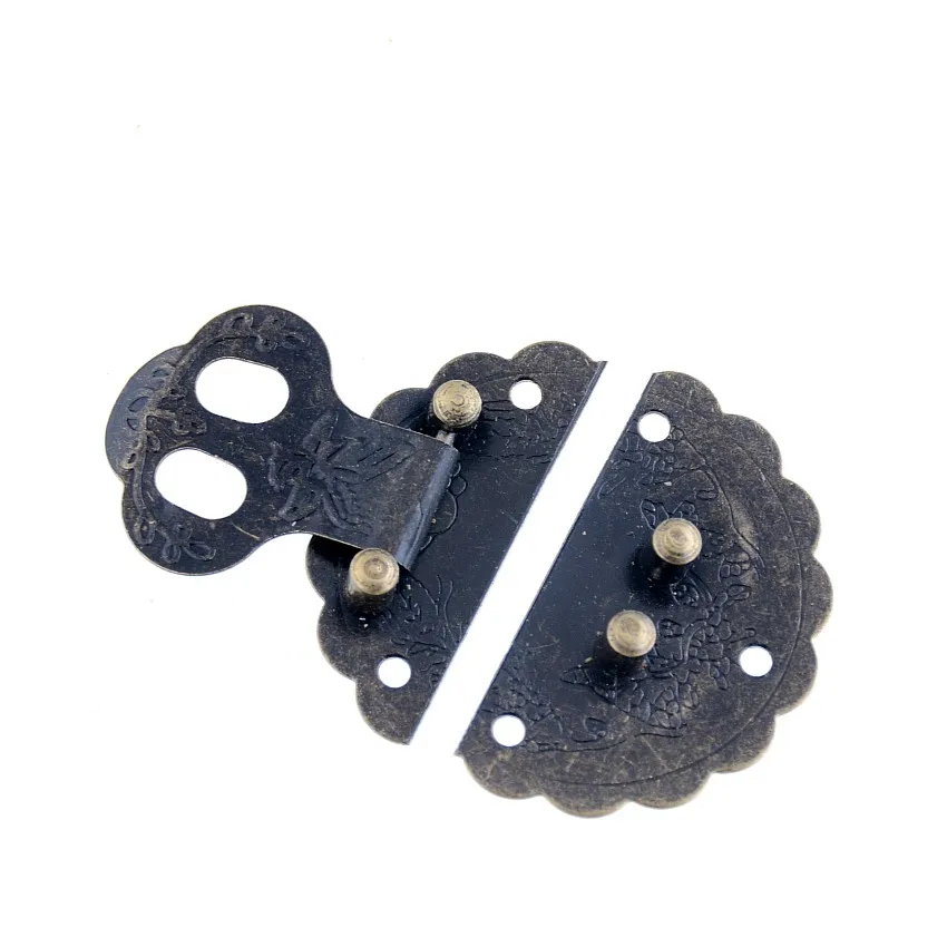 Бесплатная доставка 1 набор замок коробки Замок корпуса для деревянного ящика