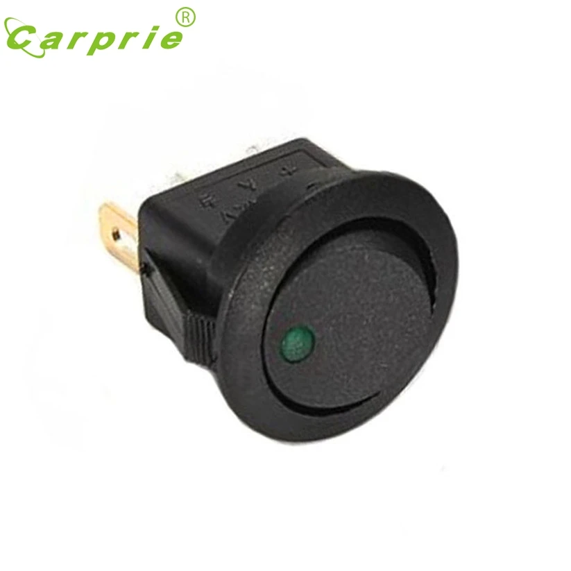 Carprie 10x 16A 12В Светодиодный точечный светильник для автомобиля лодки круглый рокер