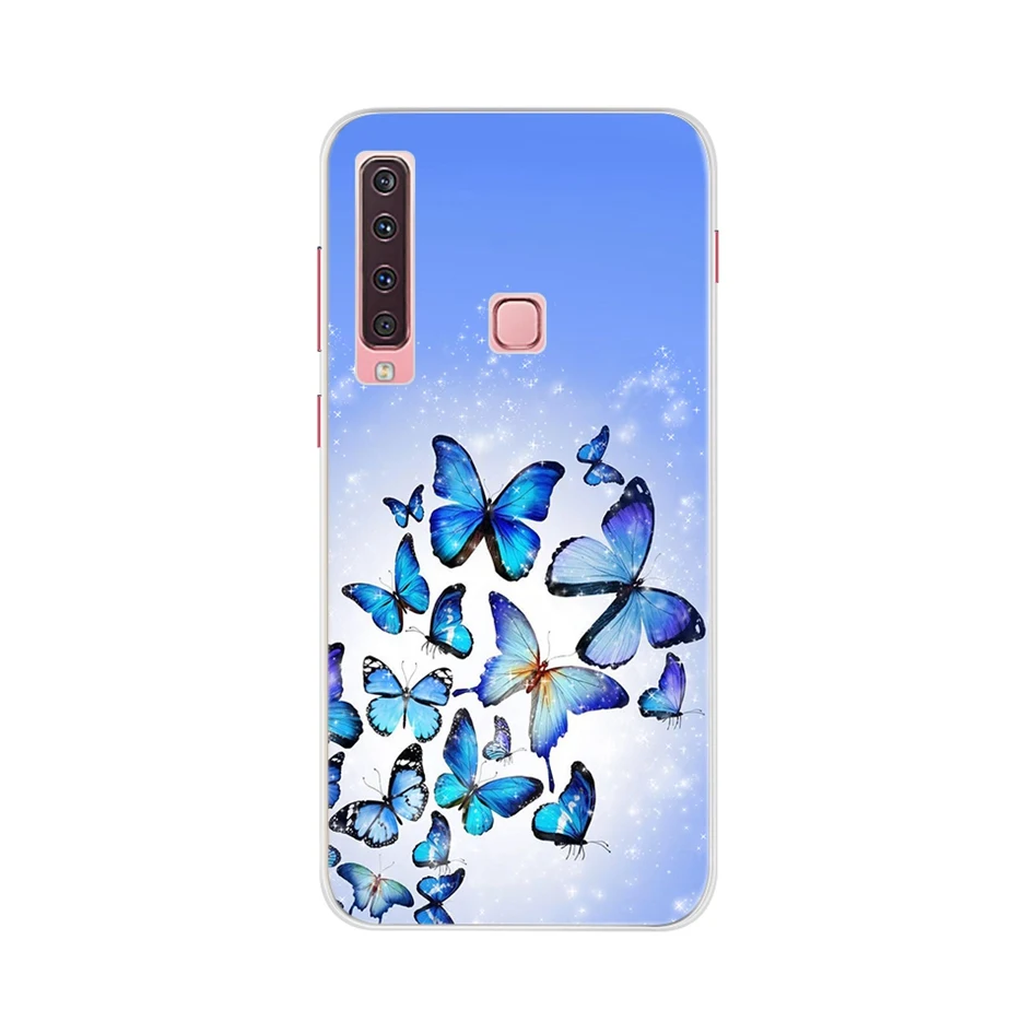 Тёмно-синий Для samsung Galaxy A9 чехол samsung A9 чехол силиконовый TPU чехол для телефона для samsung A9 A920F A920 SM-A920F чехол Capa - Цвет: Тёмно-синий