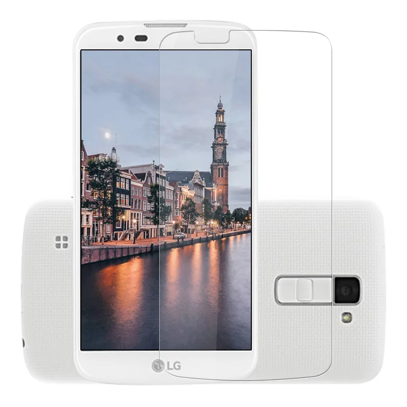 Взрывозащищенное Закаленное стекло для LG K10 LTE жесткая Защитная стеклянная