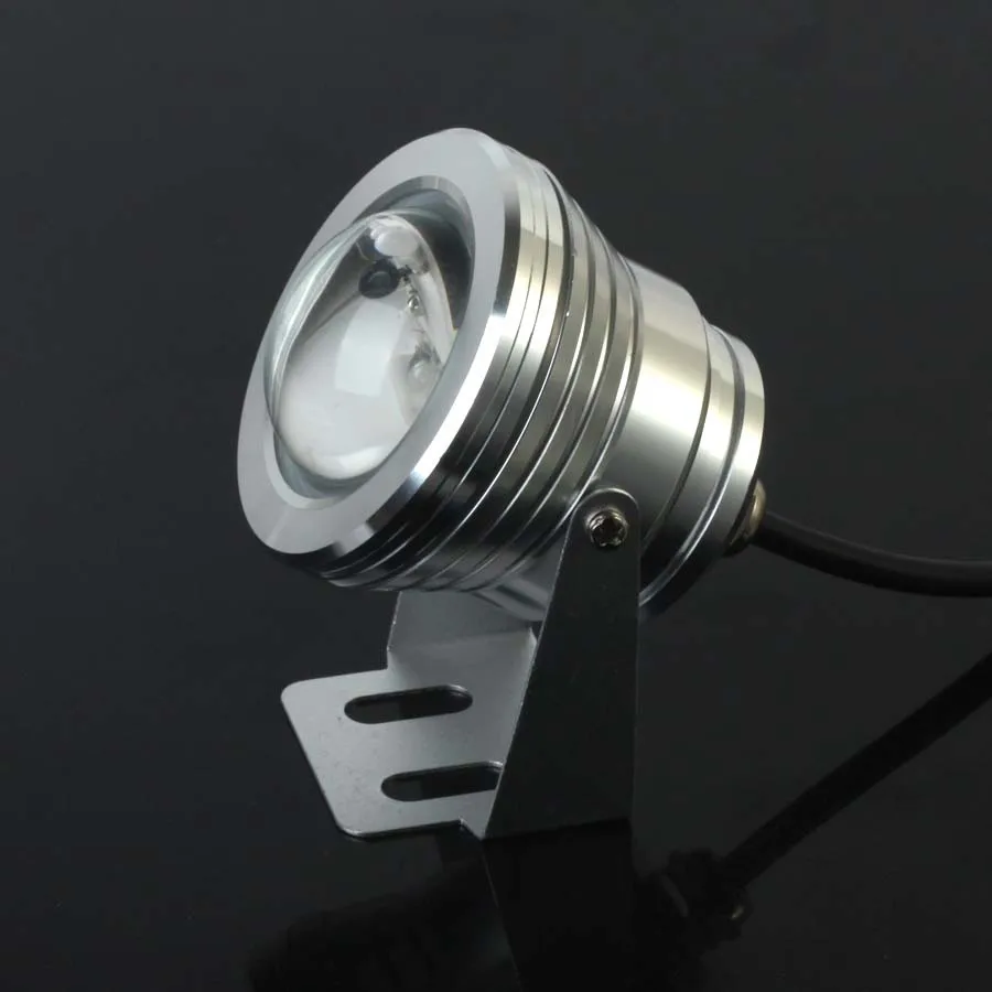 RGB светодиодная подводная лампа 10 Вт DC12V 1000ЛМ фонтан для бассейна с пультом