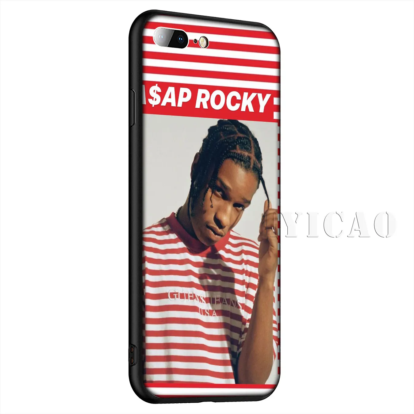 IYICAO $ AP как можно скорее Rocky Lord Flacko простой силиконовый мягкий чехол для iPhone XR X XS Max
