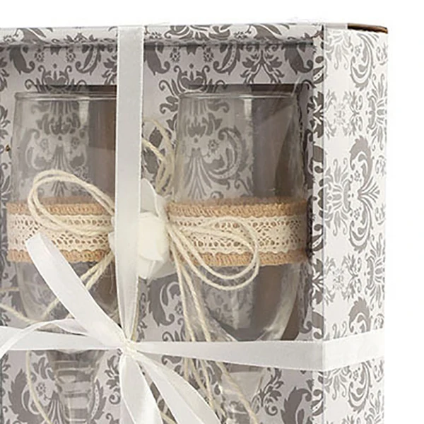 2 шт./компл. хрустальные свадебные кружки для поджаривания шампанского стаканы