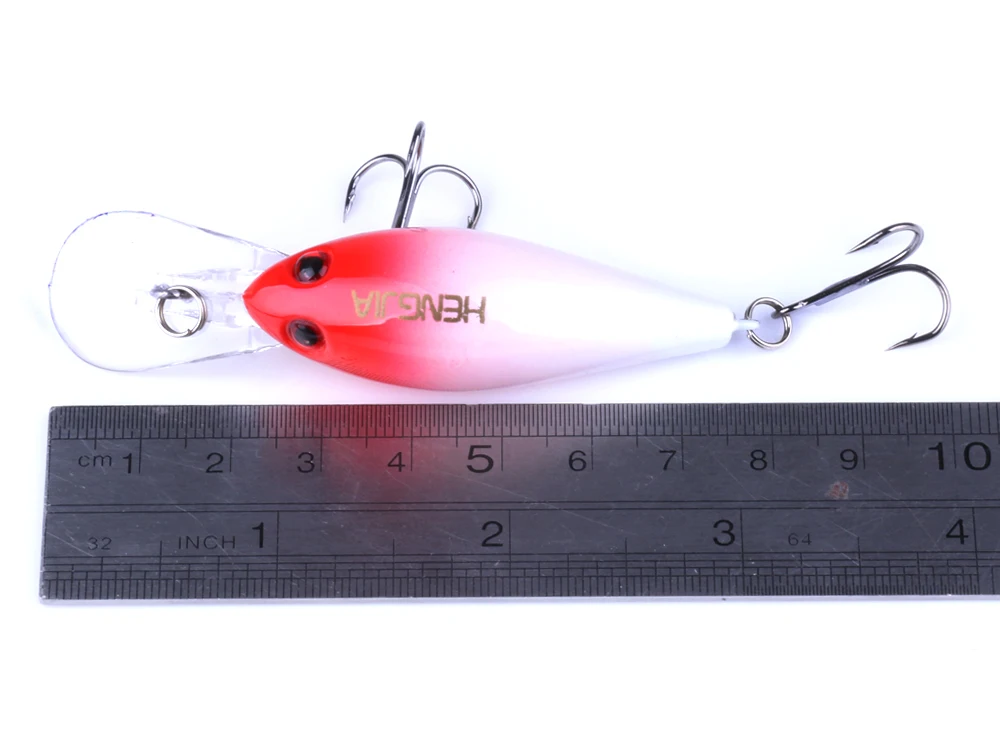

HENGJIA 1PC 8cm/8.5g crankbaits isca artificial wobblers swimbaits sinking fishing lures pesca fishing tackles