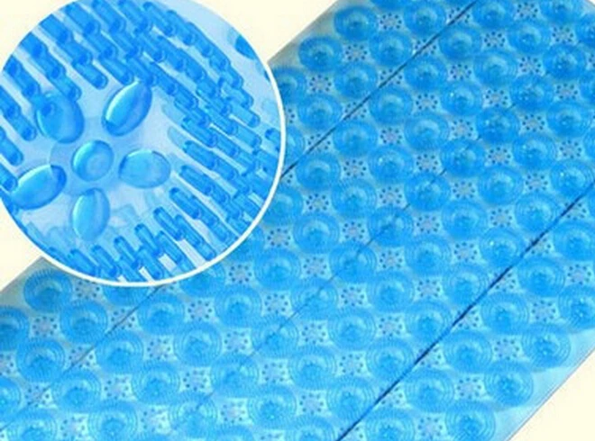 

Anti Slip Shower Mat PVC Massage suckers Non Slip Safety Tube Home ss287