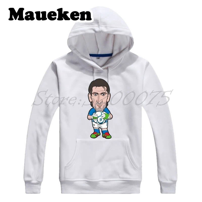 Men Hoodies superman 1 Gianluigi Buffon Italy Legend Captain Sweatshirts Hooded Thick for fans gift Winter W17112816 | Мужская одежда