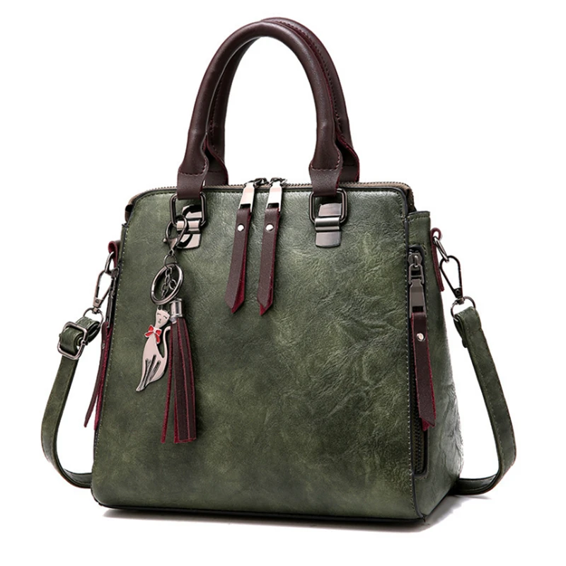 Женская кожаная сумка через плечо Bolsa Feminina женская сумочка роскошные сумки для