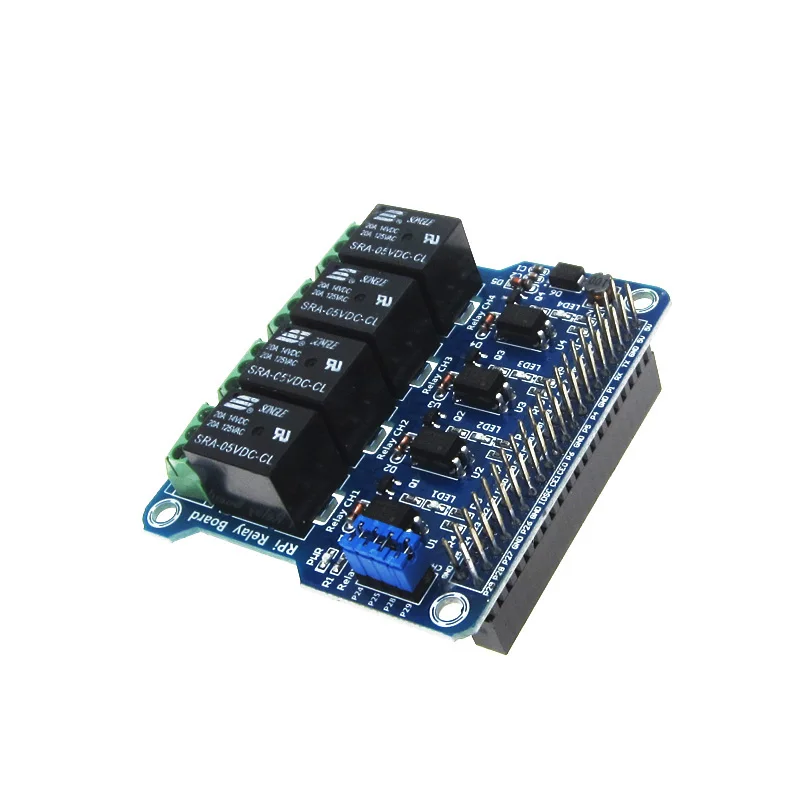 4-канальный raspberry pi, релейный модуль Плата расширения для raspberry pi A+/B+/2 B/3B