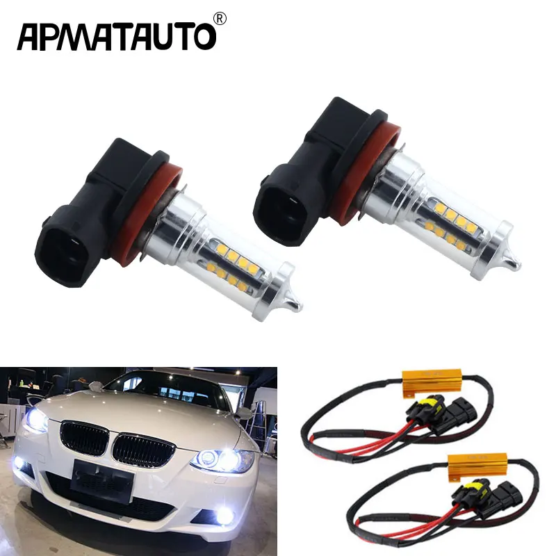2x H8 H11 9006 HB4 CANbus Автомобильная противотуманная фара для BMW E63 E64 E90 E91 E92 E93 328i X5 E53 E70 E46