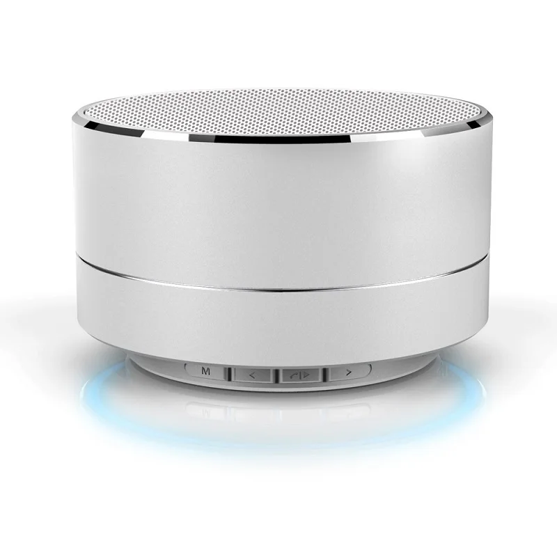 Сабвуфер Bluetooth Динамик Металл Мини Портативный Беспроводной свет HIFI тяжелый бас