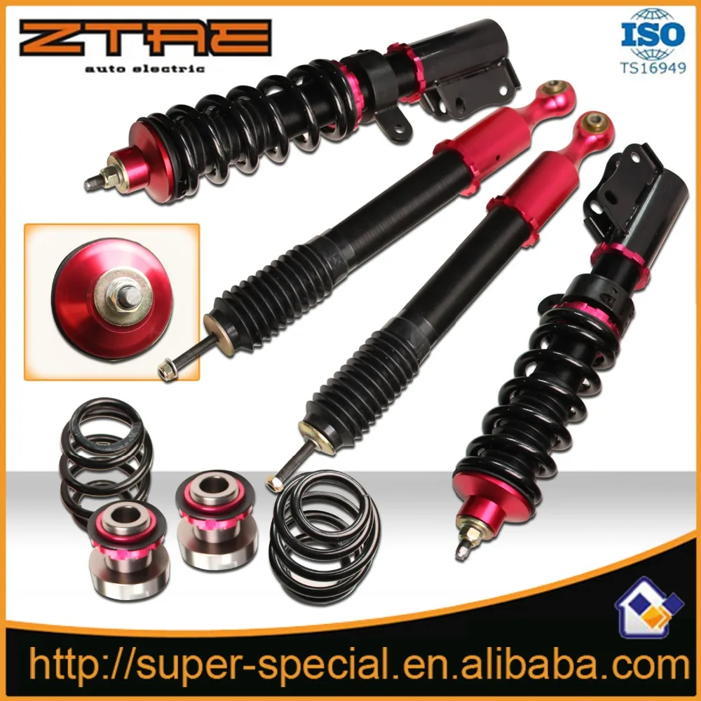 Не регулируемые комплекты coilover подвески для 06-08 Honda FIT/2008-2007 Fit GD3 понижающая