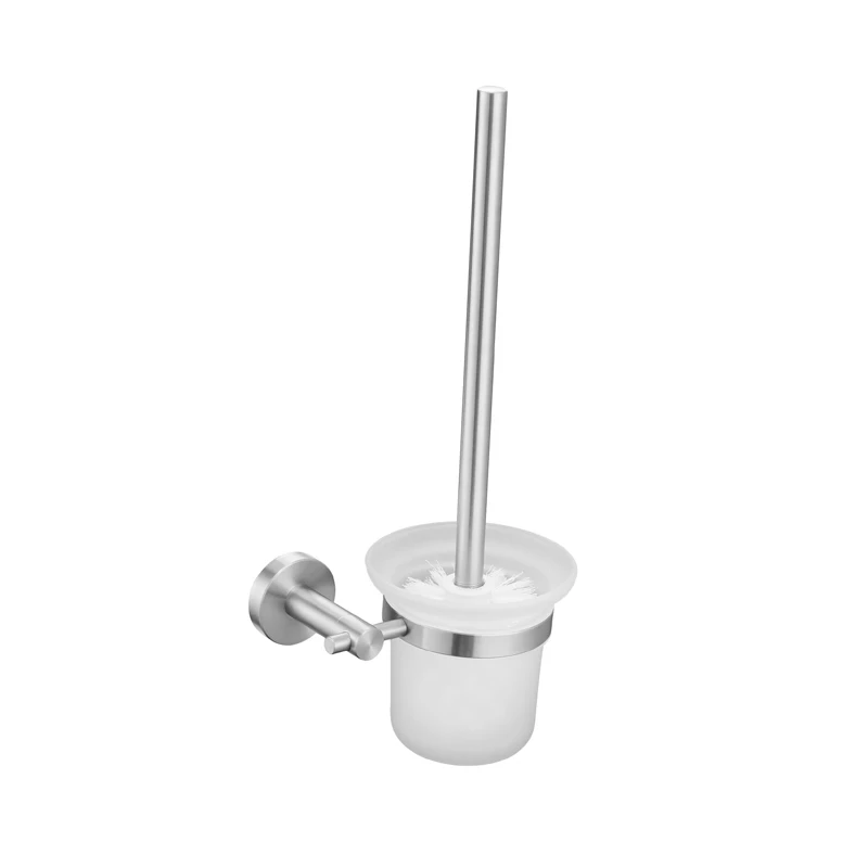 Toilet Brush Holder SUS 304, нержавеющая сталь, щетка для ванной комнаты, никель, диспенсер для мыла, держатель для полотенец, держатель для бумаги, ванная комната, мыльница, аксессуары EL1900L - Цвет: Toilet Brush Holder