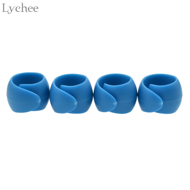 Lychee 4 шт. нитки катушки Huggers держать нить DIY Вязание швейные инструменты|sewing spools|tools