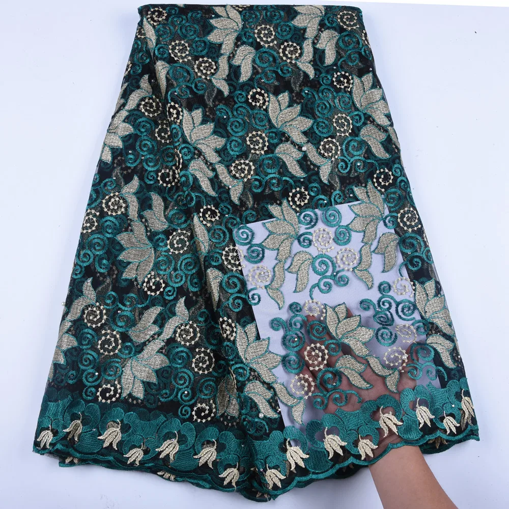 Новое поступление африканская сухая кружевная ткань 2019 высокая качественная