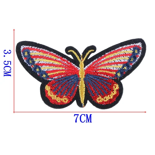 Color 8 Twilingh 1 шт. нашивки для одежды с вышивкой - Цвет: Color 8