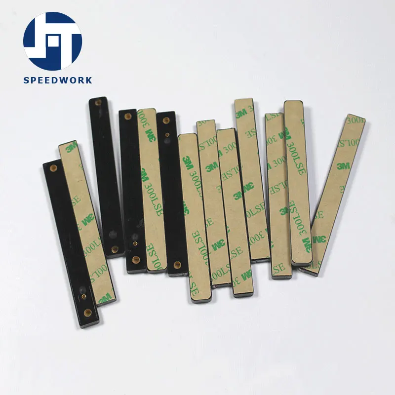 Печатная плата RFID 65*4 мм на металле с двумя отверстиями для управления