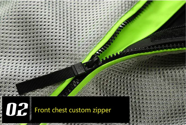 Флуоресцентная Зеленая Сетка с водонепроницаемыми дышащими мотоциклетными