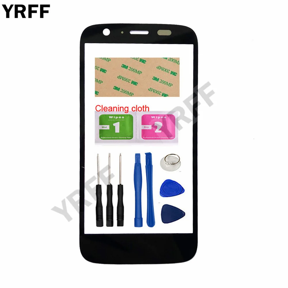 Внешнее стекло для мобильного сенсорного экрана 4 5 дюйма Moto G XT1032 XT1033 стеклянная