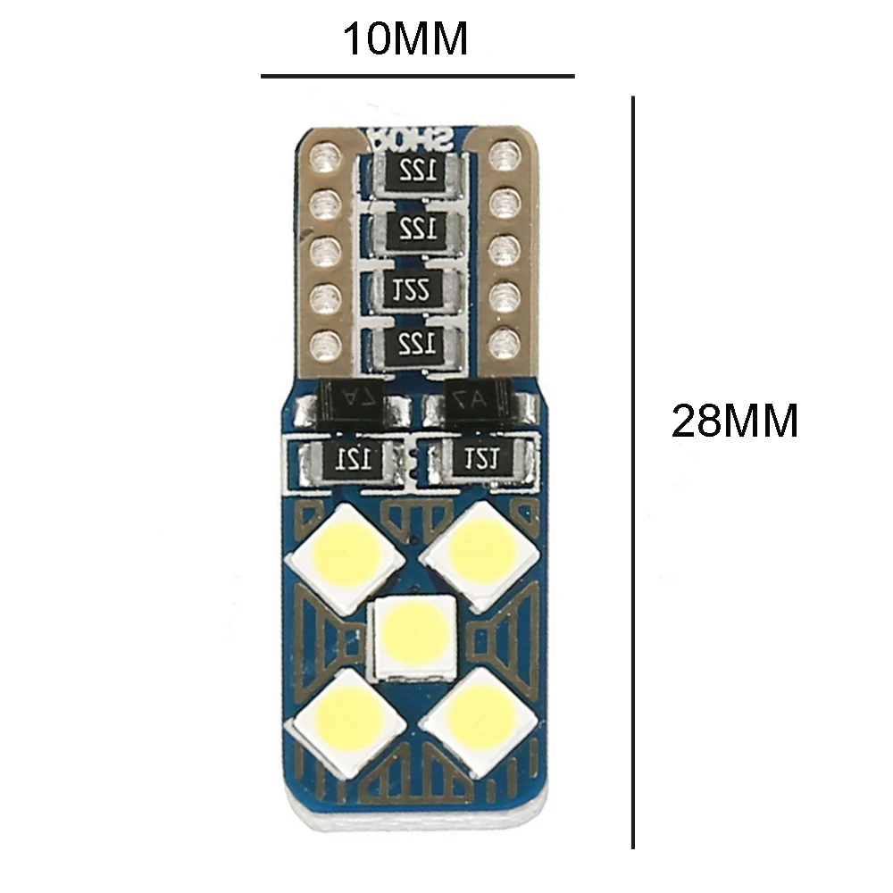 JYL 1 шт. T10 194 168 W5W 3030 10SMD светодиодная парковочная Автомобильная клиновидная лампа