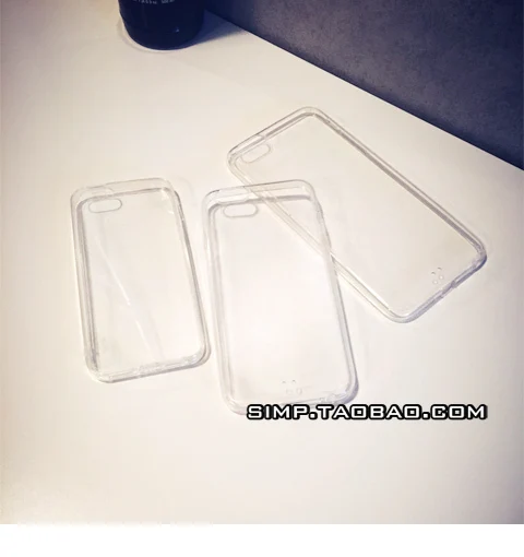 For iPhone 6 Soft Clear Cases 0.33MM Super Slim TPU Gel Silicon Phone shell 4.7 /6 plus Thin Transparent Cover Bag |