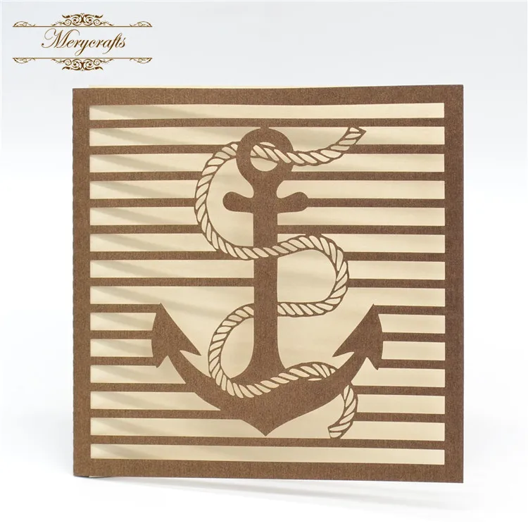 Элегантный дизайн якоря пригласительная открытие церемонии|card design|card cardcard invitation