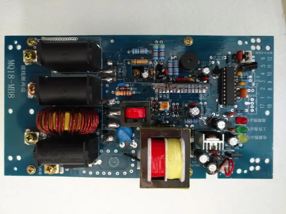 2KW electromagnetic heating control panel / 2000W heater support customized induction coil|Магнитные индукционные