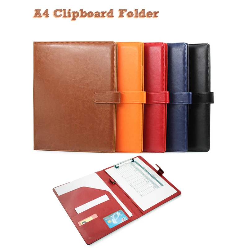 Папка для бумаг A4 портфели многофункциональные кожаные органайзеры прочные