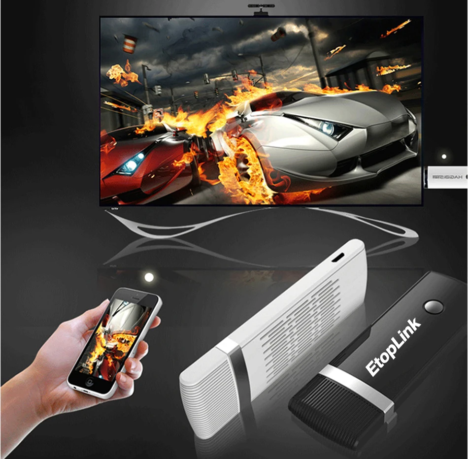 Беспроводной WiFi Дисплей адаптер 5G/2,4G двухдиапазонный HDMI зеркало Miracast DLNA Airplay для IOS Android для смартфонов планшетов ТВ