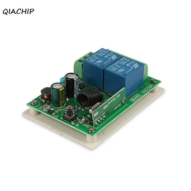 QIACHIP 433 МГц DC 12 В 4 CH Кнопка RF беспроводной копирующий код дубликатор для открывания Гаражных дверей клон брелок переключатель дистанционного управления