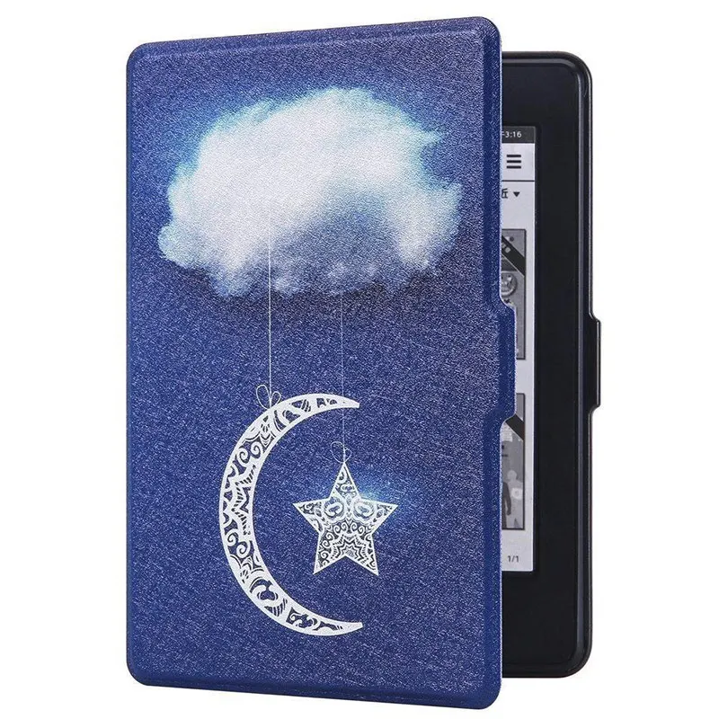 Умный защитный чехол для Amazon Kindle чехол для Kindle Paperwhite 4 из искусственной кожи складной чехол для планшета для Kindle Voyage