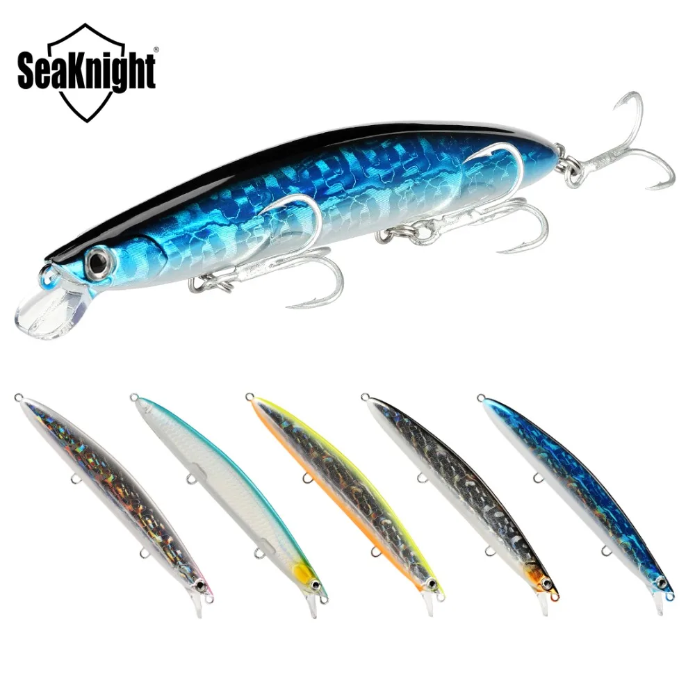 SeaKnight SK008 Minnow рыболовные приманки 5 видов цветов 20 г 125 мм 3 шт. Антикоррозийные