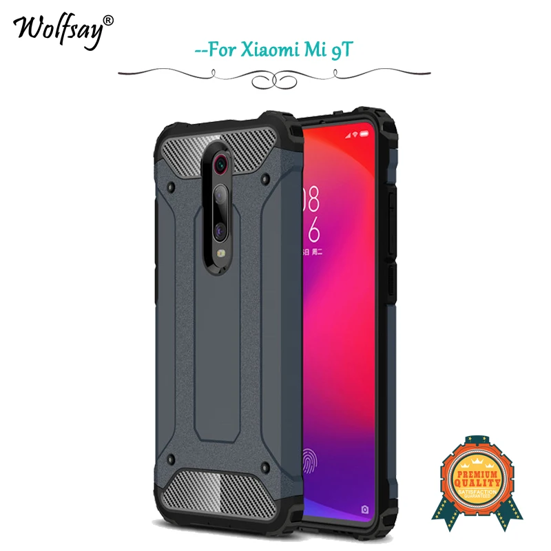 

For Xiaomi Mi 9T Case Shockproof Armor Rubber Silicone Hard PC Phone Bumper For Xiaomi Mi 9T Protective Cover For Xiaomi Mi 9T