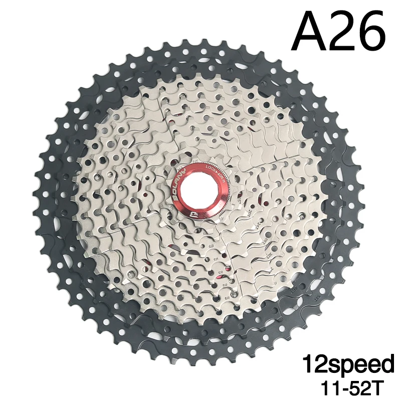 BOLANY MTB кассета 8 S/9 S/10 S/11 S/12 S 11-25 28 32 40 42 46 50 52T звездочки свободного хода широкий коэффициент горный велосипед аксессуары