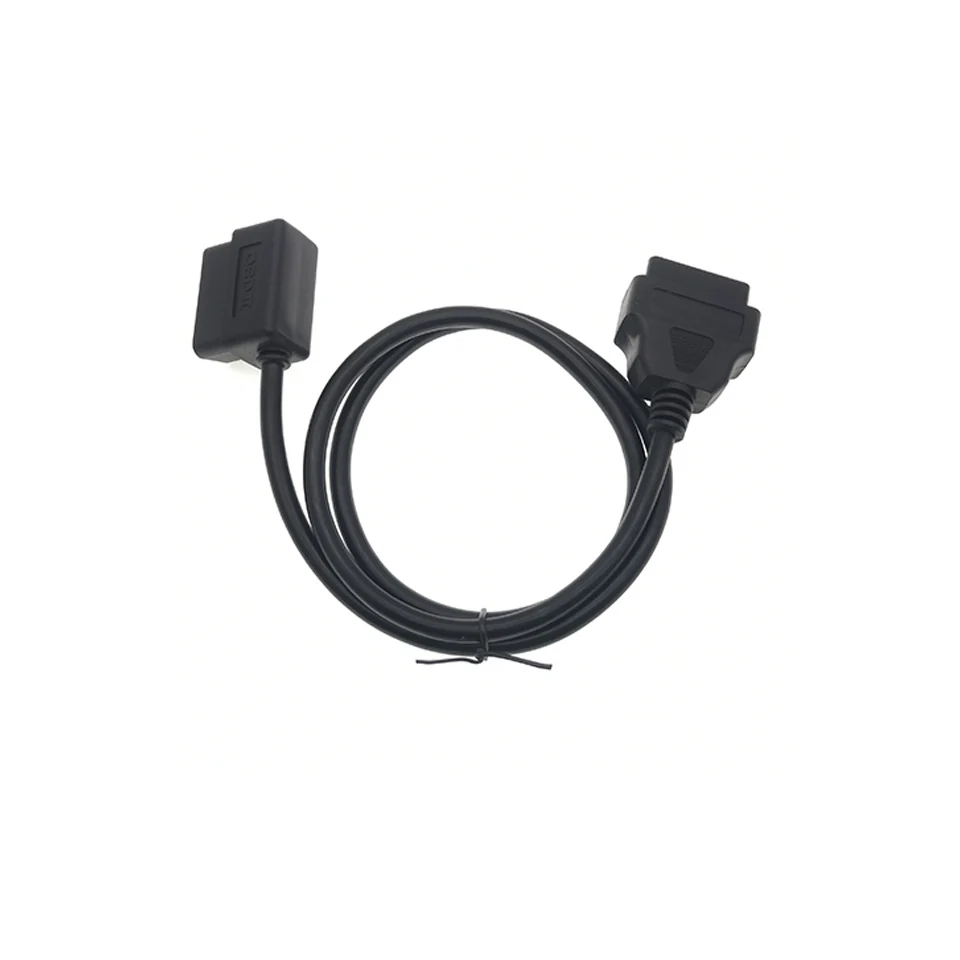 Высококачественный OBD 2 16 контактный разъем для гнездовой Авто кабель адаптера