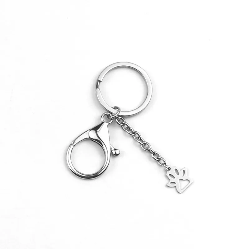 New Simple stainless steel Charm Key chain Lock shape Pendant For Men Women Car Bag Belt Trinkets Jewelry | Украшения и